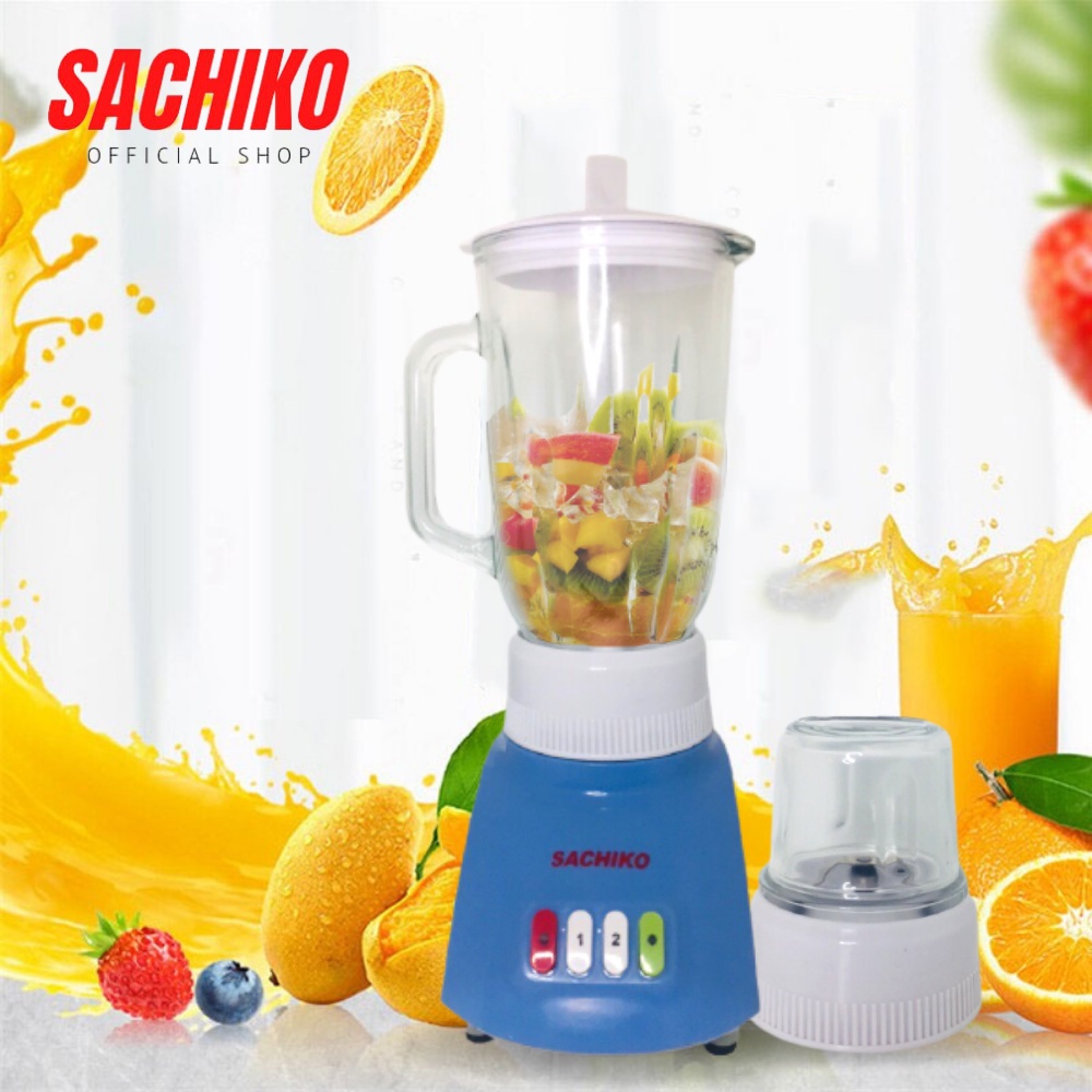 Blender Juicer Sachiko Elektronik 2 IN 1 Kapasitas 1,2 BL-T3 GN