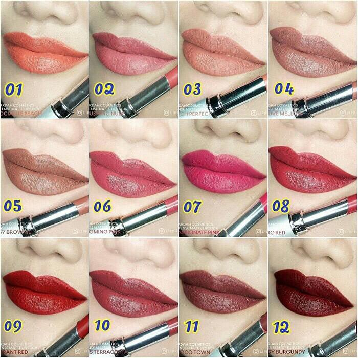 Gkt - TERMURAH STAY MATTE Intense Matte Lipstick INTENSE COLOURFULL ORIGINAL 100%