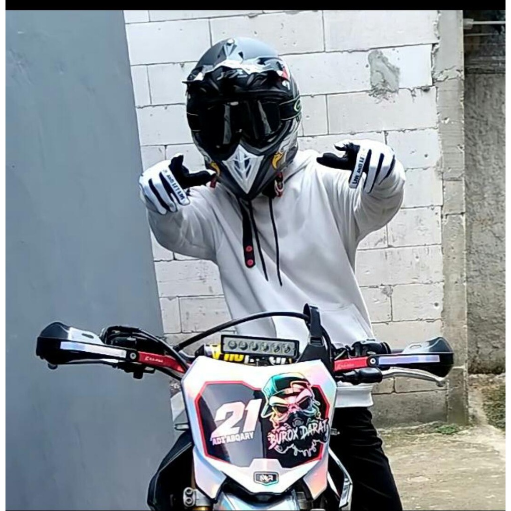 DECAL STIKER HOLOGRAM Klx OLD/KLX GORDON/DTRACKER/CRF 150/WR 155 FULL CUSTOM