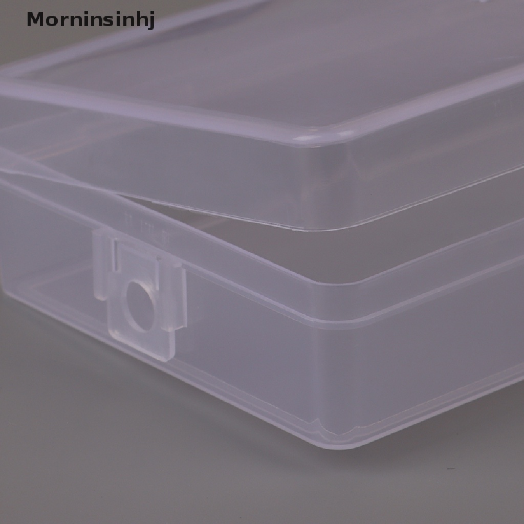 Mornin Kotak Penyimpanan Plastik Bening Alat Perhiasan Craft Container Beads Organizer Container id