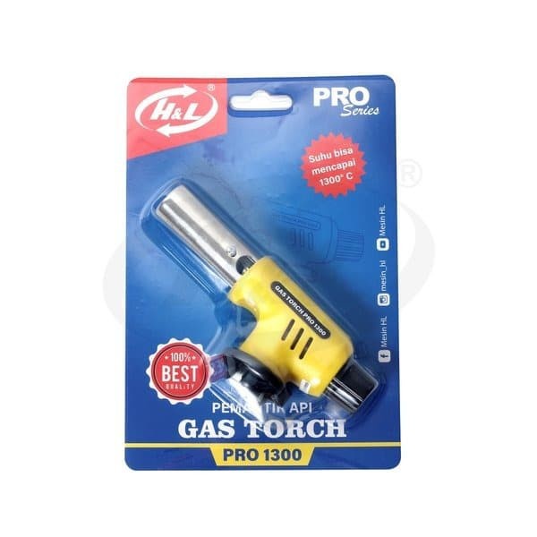 Blow torch burner butane propane jet flame gun kepala burner gas 1300 murah