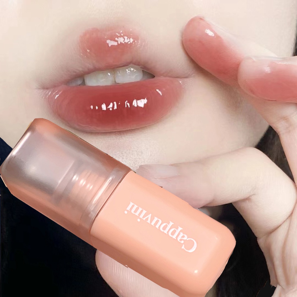 Liptint Cappuvini Toot Lips Soft Glossy Stain Lipstik Ringan Tahan Lama