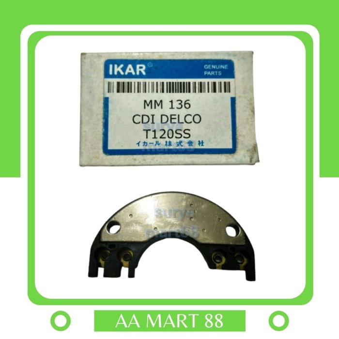 CDI Delco only Mitsubishi T120ss / T 120 SS 12V