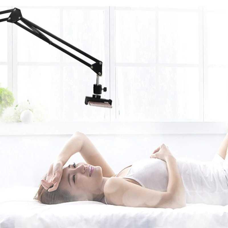 Lightupfoto Smartphone Holder Suspension Boom Scissor Arm Stand CN-510 ( Mughnii )