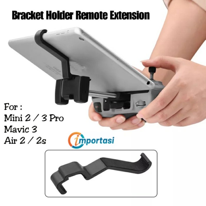 Remote Holder Extension Bracket DJI Mini 2 3 Pro Air 2 2S Ipad Tablet