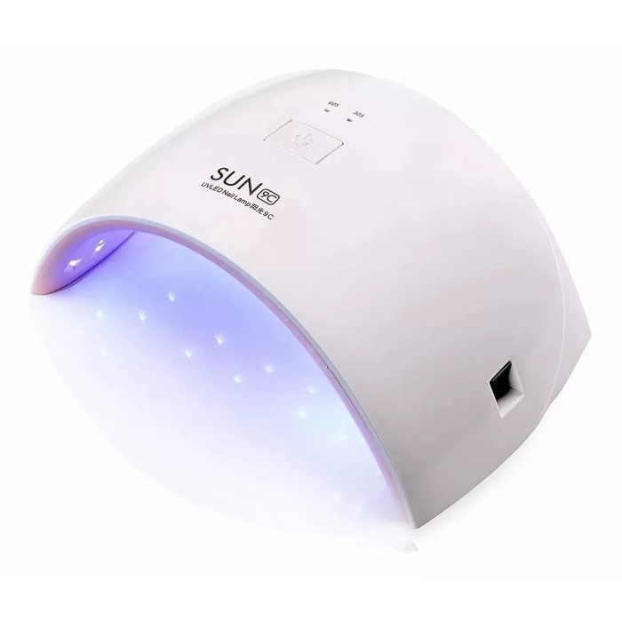 Alat Pengering Kutek Kuteks Kuku UVLED Nail Dryer Lamp Sun 9C 24W Pro