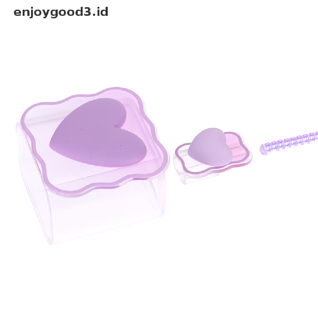 [Rready Stock] Cute Love Heart Clear Charging Pelindung Kabel Case Charging Safe Protector (ID)