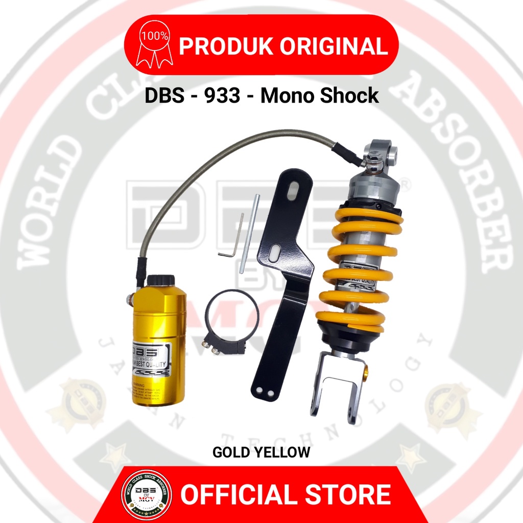 [ BISA COD ] Mono Shock DBS 933 / 922 PREMIUM ADJUSTABLE SYSTEM  Vixion New Vixion NVL NVA