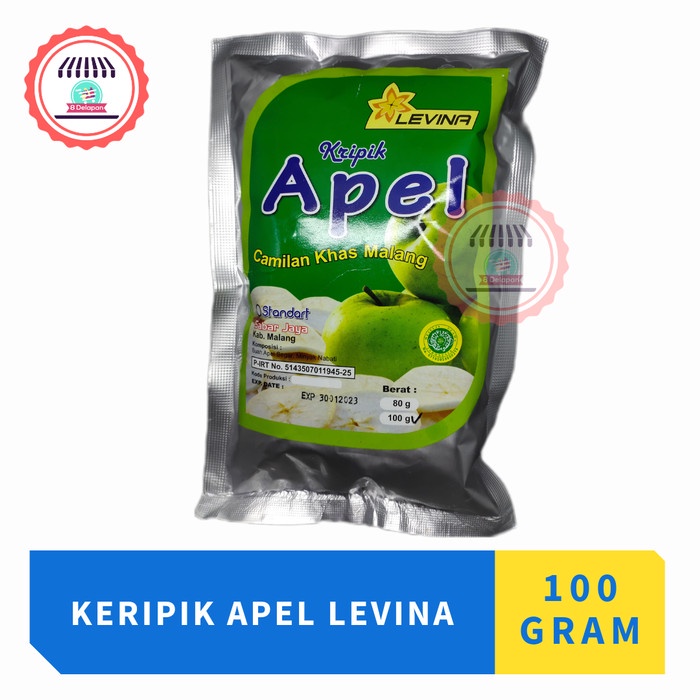 

TERBARU- Keripik Buah Khas Malang Levina Rasa Rambutan/Nangka/Apel/Salak - Apel