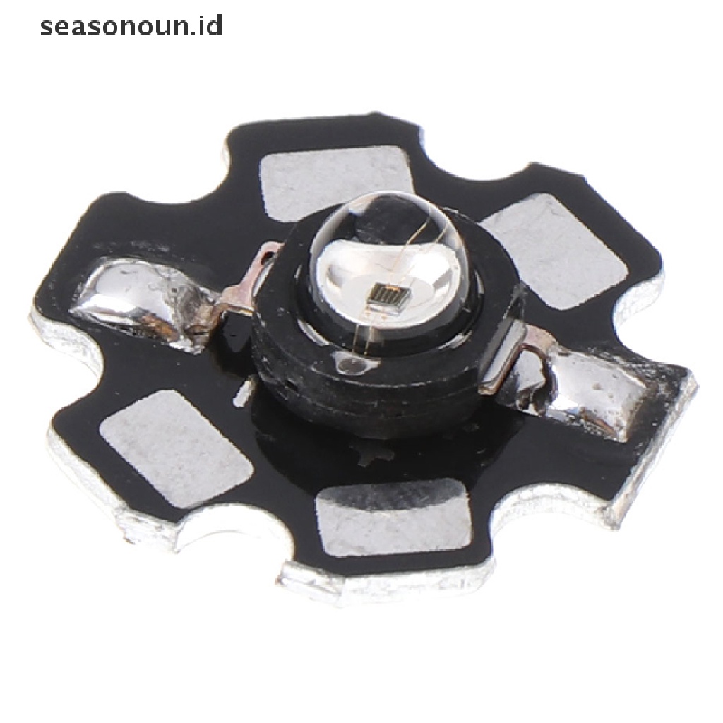 Seasonoun 1PC 3W Daya Tinggi 850nm Infrared LED Lamp Infrared LED Night Vision Camera Lamp.