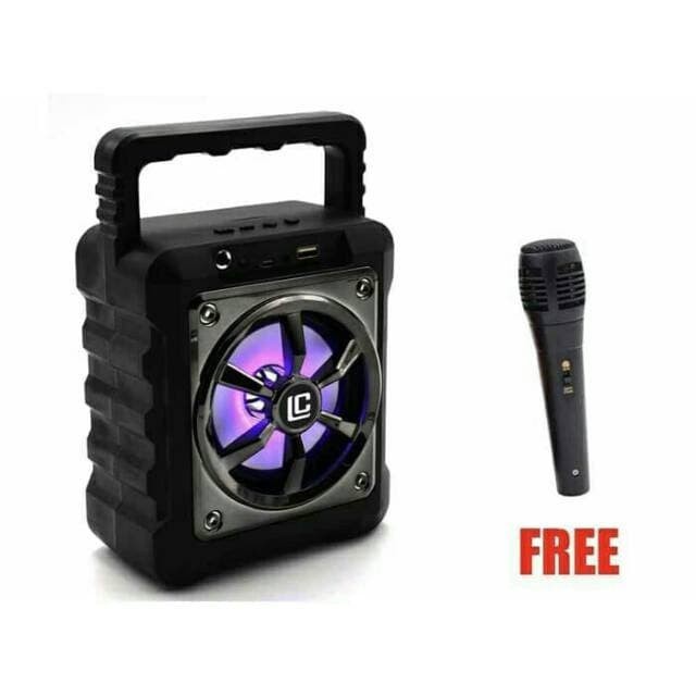 SPEAKER KARAOKE BLUETOOTH FLECO F-1914 BONUS MIC SPEAKER BLUETOOTH murah