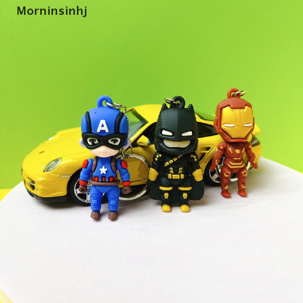 Mornin 1Pc Avenger League Gantungan Kunci Iron Man Spiderman Captain America Key Chain Gantungan Kunci Mobil Cincin Mahasiswa Tas Liontin Hadiah Anak Aksesoris Gantung id