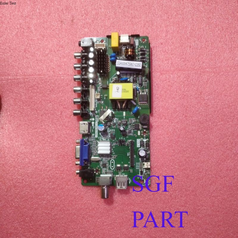 COOCAA 24E100 MOTHERBOARD- MAINBOARD- MB TV LED COOCAA 24E100