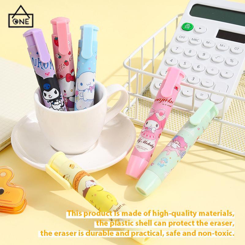 COD❤️Eraser Cartoon Press Pen Modeling Koreksi Karet Alat Tulis Sekolah-A.one