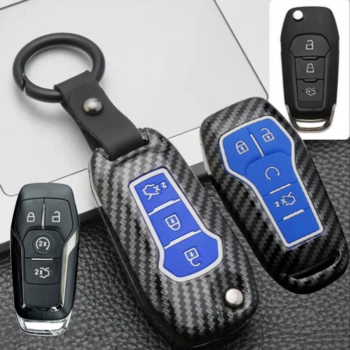 Untuk Ford Focus Fokus Mondeo Winning Taurus Sayap Tiger Wing Bo Rui Ji Ruijie Car Key Cover Case Aksesoris Mobil