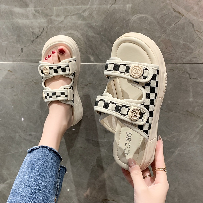 [✅BISA COD] Sandal Wanita Import SQG VIRAL 2022 1907