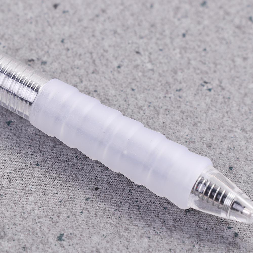 MXBEAUTY Retractabl Netral Pen Set 5pcs Tinta Hitam Alat Tulis Aksesoris Kantor Ada Nyeri Di Jari 0.5mm Tulisan Gel Pen