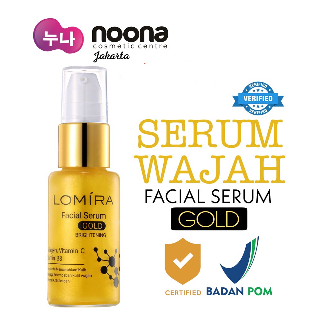 LOMIRA FACIAL SERUM GOLD 20ML