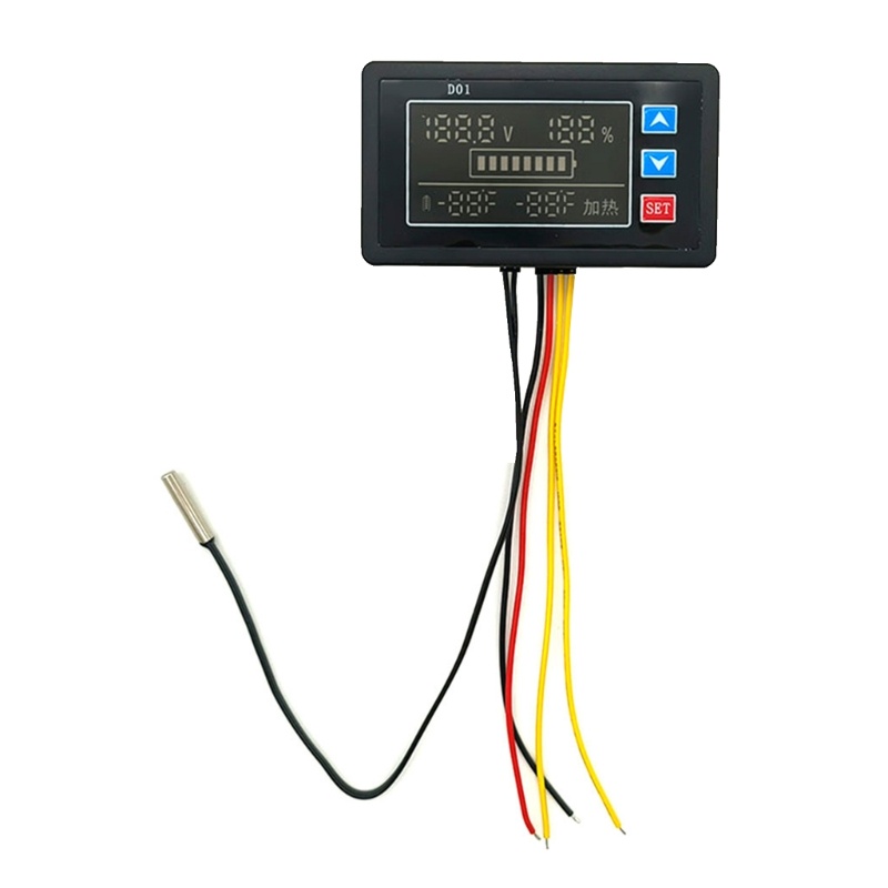 Btsg Alat Pengukur Tegangan Power Detector Digital Capacity Monitor Tester