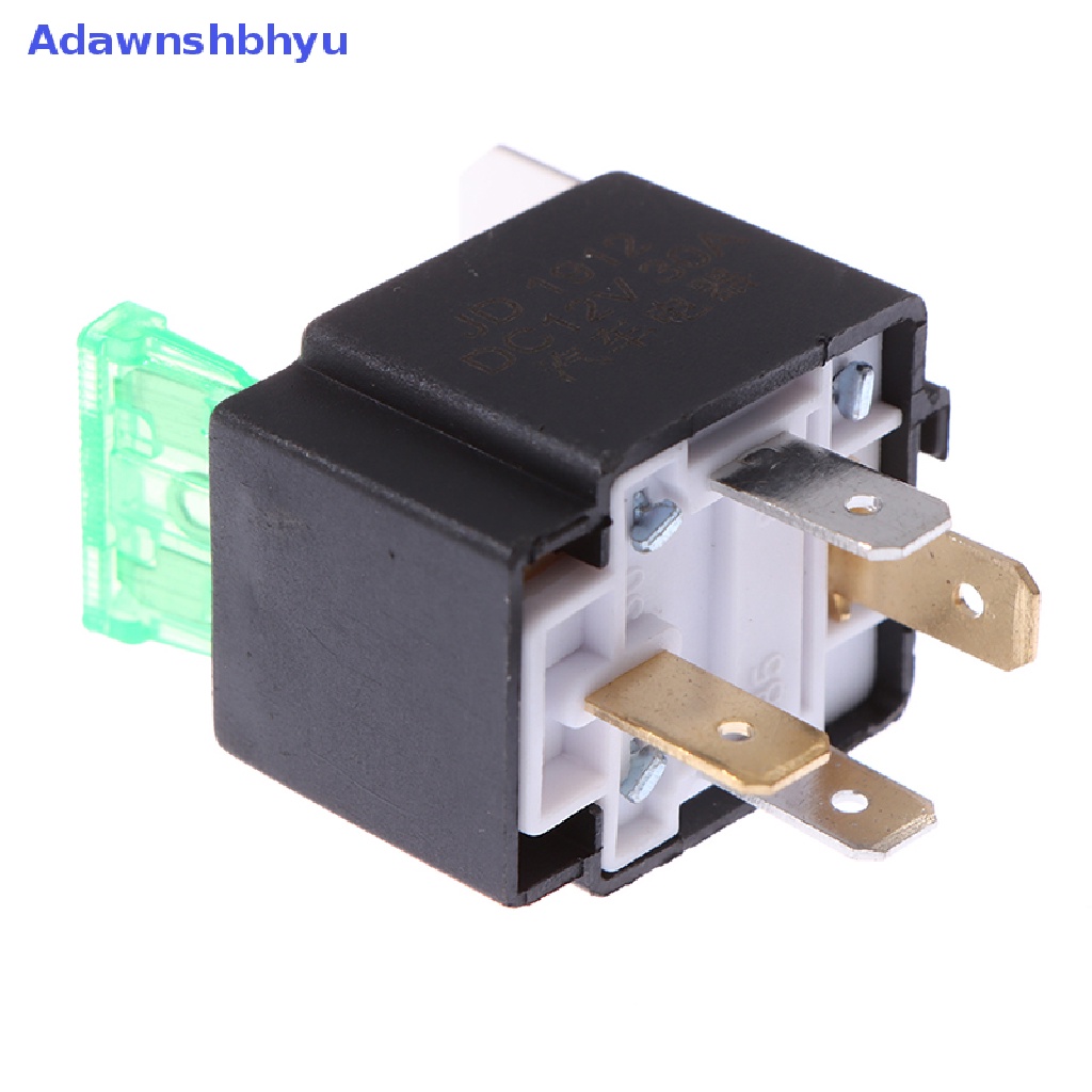 Adhyu 12V 30A Car Auto Automotive Heavy Duty Relay 4Pin Fuse Fused On/Off SPST ID