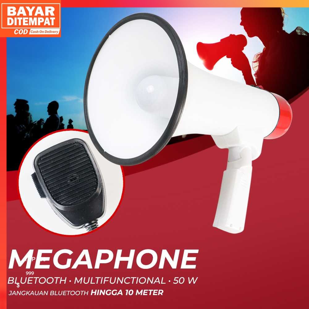 ( 100% ORI ) Saiyin Toa Megaphone Bluetooth Multifunctional Shouter 50 W - 909