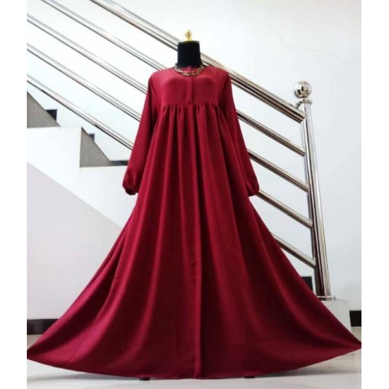 Ready Stock ✅ Dress Muslim Babydol Wolfis Babydol Babydol Gmais Babydol Terkini / Kumpulan2 Abaya Be