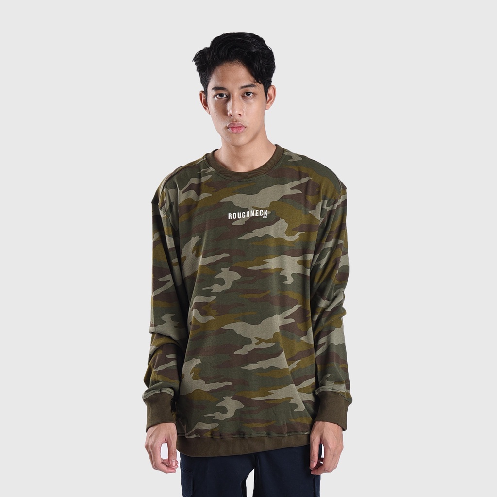 Roughneck SS433 Camo Mini Sig Glow Crewneck