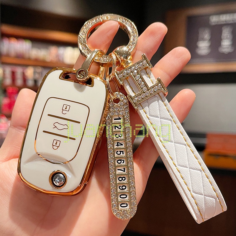 Tpu Case Kunci Mobil Cover Shell holder Untuk Wuling miniEv mini ev Almaz Cortez Confero Aksesoris Car-Styling keychain