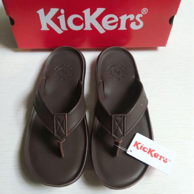 MURAH sandal kickers pria - sandal jepit kickers kulit - sandal Japit pria kickers Original Kulit