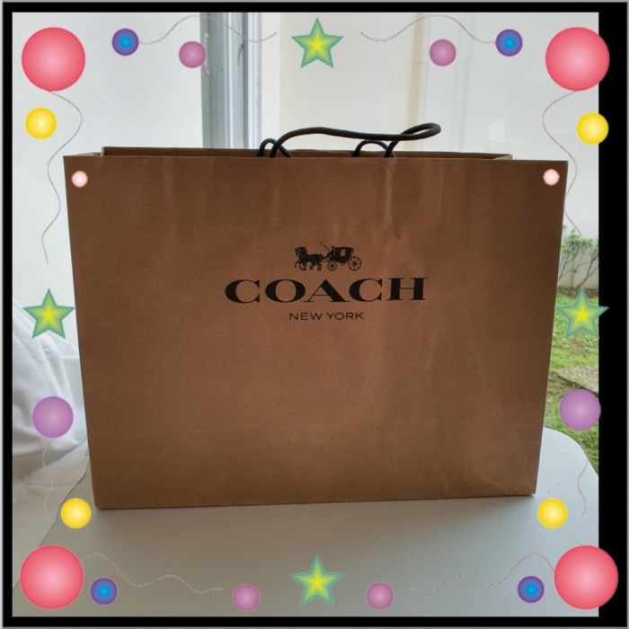 

⭐BISA COD⭐ Coach Paperbag Original