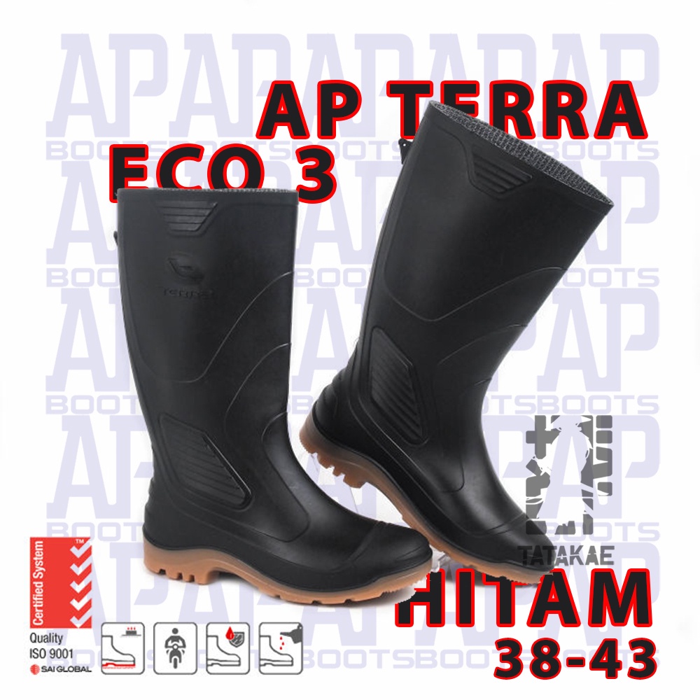 AP Boots Tinggi PVC AP 2017 Eco 3 AP Orca Eco 2 Sepatu Karet Perikanan Perkebunan Pekerja Pabrik