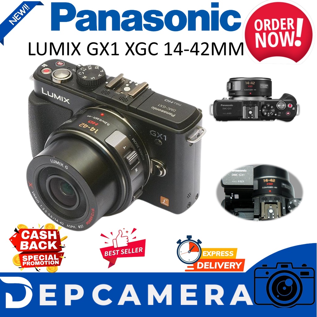 PANASONIC LUMIX GX1 XGC 14-42MM RSM - LUMIX GX1