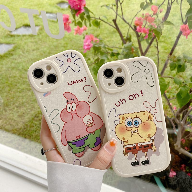 Soft Case Spongebob OPPO A9 A5 A31 A53 A33 2020 A7 A5S A12 A11K F9 F11 A15S A35 A52 A92 A54 A36 A96 A83 A57 A3S A16 A1 Pro Reno 3 5 6 7Z 9 Patrick Star