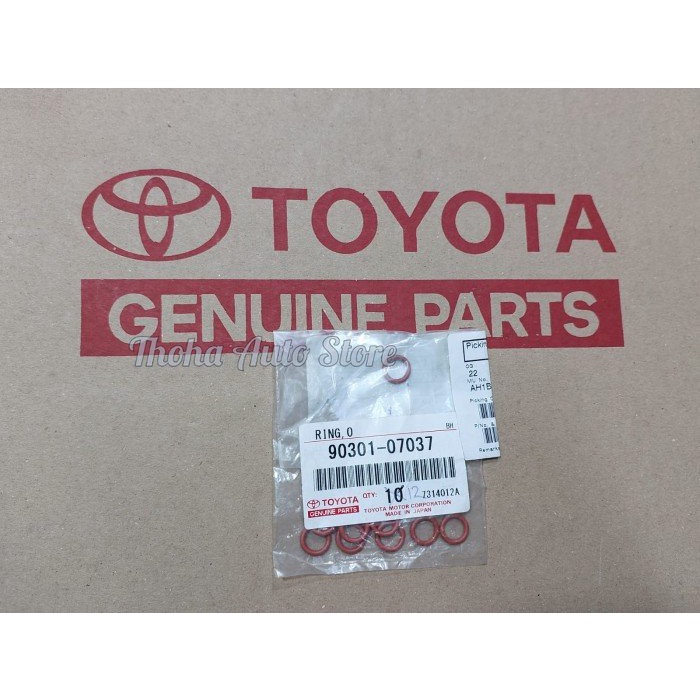 ORING Seal Nozle Nozel Injector / Injektor Yaris Vios Asli 90301-07037 100% Original Toyota