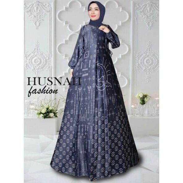 Gamis Kondangan Muslimah / Gamis Motif Maxmara Lux Premium Mewah