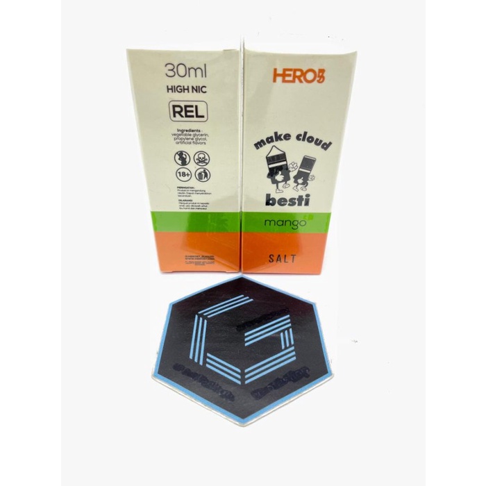 [SALT] - Besti MANGO by Hero57 Liquid Pods Saltnic Bestie Mangga R57 Liquid Pods Friendly