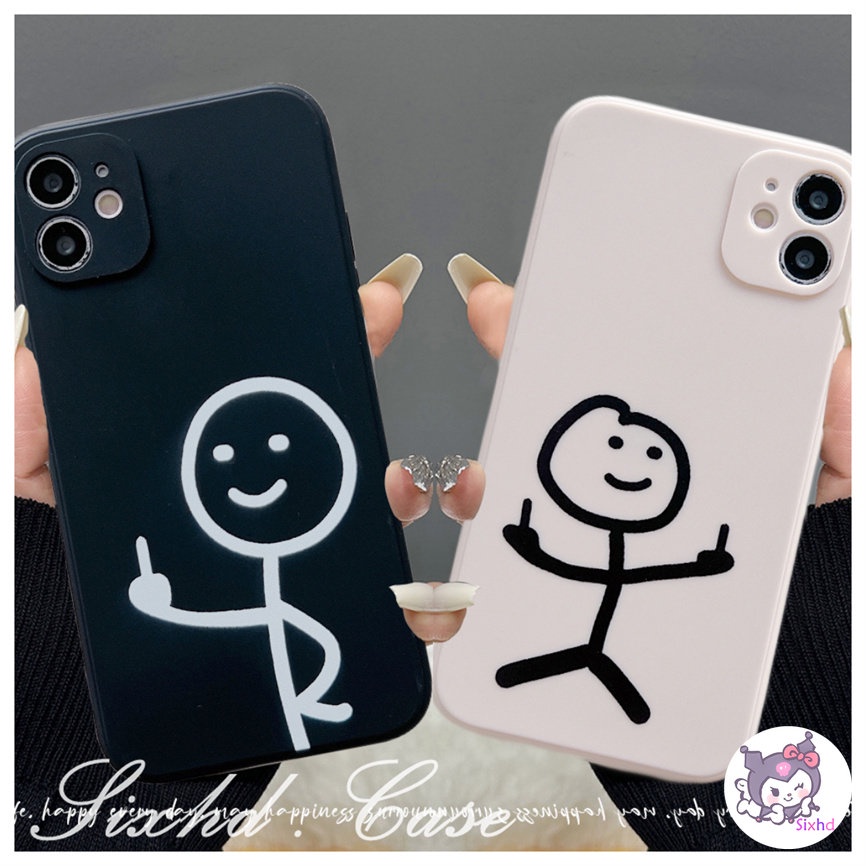 Redmi 12C 10C 10A 9C Note 12 11 11s 10 9 8 12 Pro 9T 9A 9 A1 A1 + Xiaomi 11Lite 13 12 11T Poco X5 5G F4 F3 X3Pro NFC Lucu Fashion Person Phone Case Silicon Soft Cover