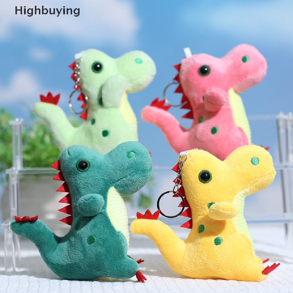 Hbid Dinosaurus Kecil Yang Lucu Boneka Mewah Mainan Gantungan Kunci Fashion Siswa Tas Liontin Anak Hadiah Yang Indah Glory