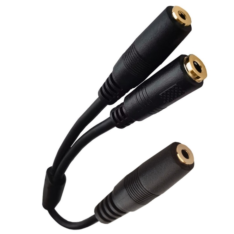 Zzz 3.5mm Female to 3.5mm Female Extension Cable 3Pole 2.5mm Female to 3.5mm Female Adapter Cable Extender Jack Stereo