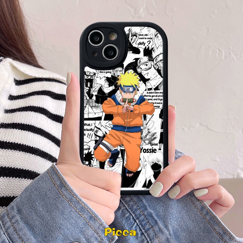 Case Oppo A15 A57 A76 A95 A78 A58 A16 A12 A17 A17K A5s A7 A9 A5 A96 A54 A74 A55 A3S A77s A16E A92 A1K A16K Reno 8T 5F 5Z 8 7 7Z 5 A31 A53 Kartun One Piece Naruto Sarung Luffy Soft Cover