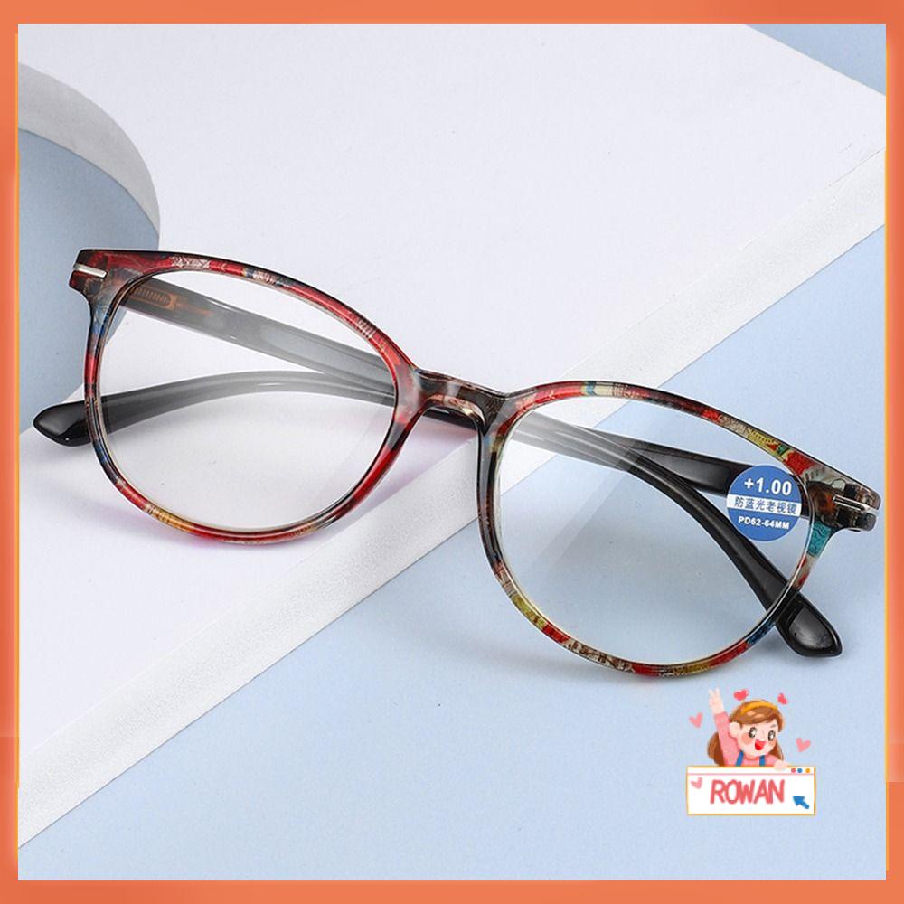 R-flower Kacamata Baca Fashion Portable Elegan Vintage Ultra Light Frame