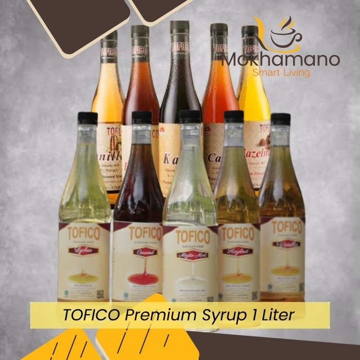 

Tofico Sirup Botol Syrup 1 L Sirop 1000ml Minuman Buah Smoothies Blend