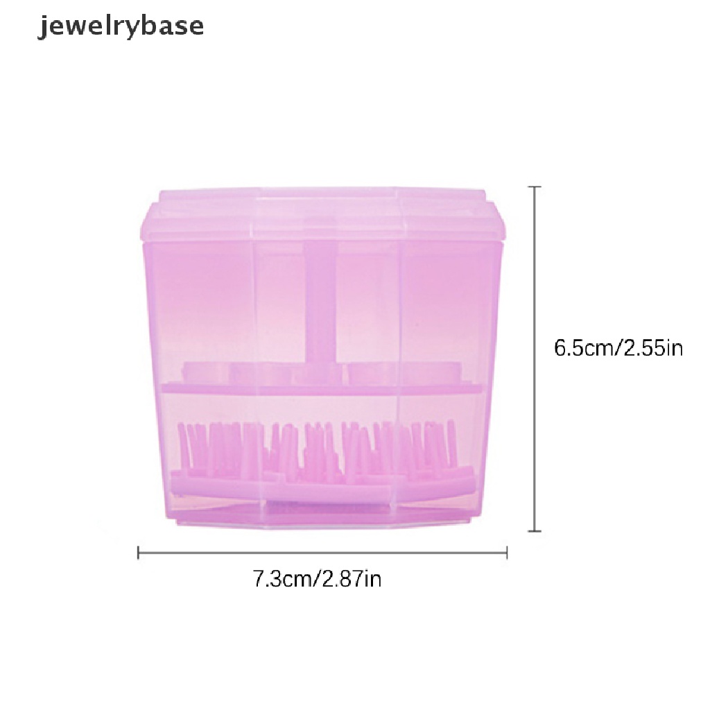 [jewelrybase] 1pc Makeup Brush Cleaner Bucket Dengan Rak Pengeringan Washing Brush Pad Alat Kecantikan Butik