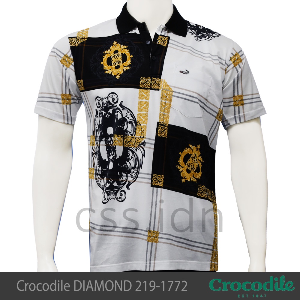 Kaos Kerah Pria Crocodile Diamond 219-1772