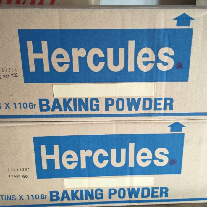 

Baking Powder Hercules 110gr 1 Karton