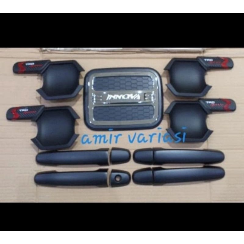 Paket Outer Cover Handle Dan Tutup Bensin Toyota Innova 2005-2015 Variasi mobil