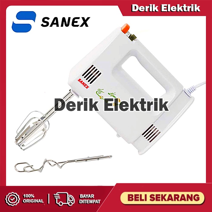 HAND MIXER SANEX MC-1507 MIXER KUE ALAT PENGOCOK 5 KECEPATAN