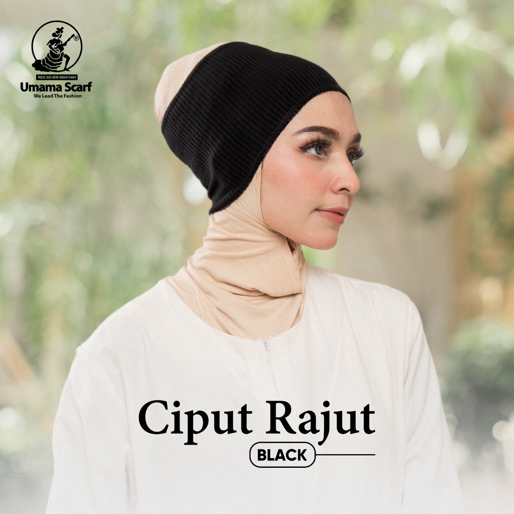 Ciput Rajut Premium Pilih Warna By Umama Scarf