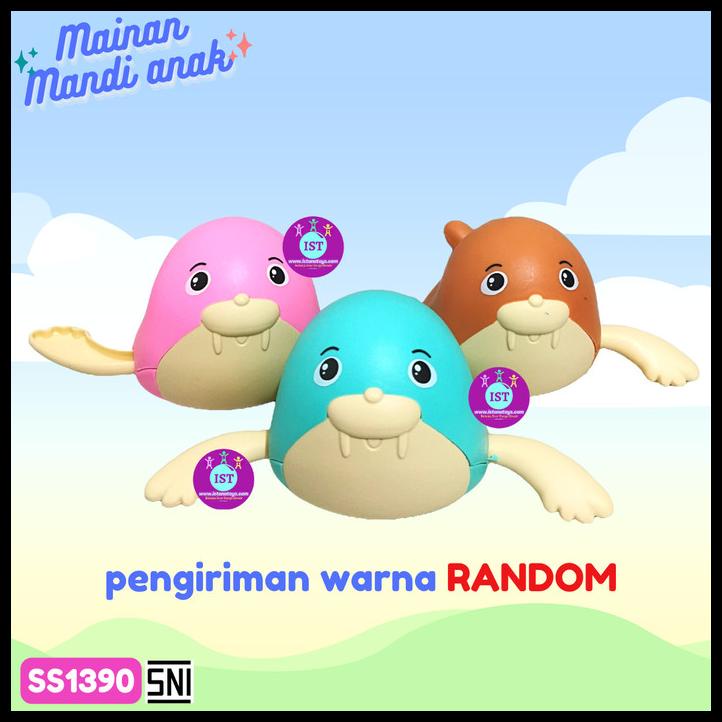 Mainan Singa Laut Berenang Mainan Mandi Air Ss1390