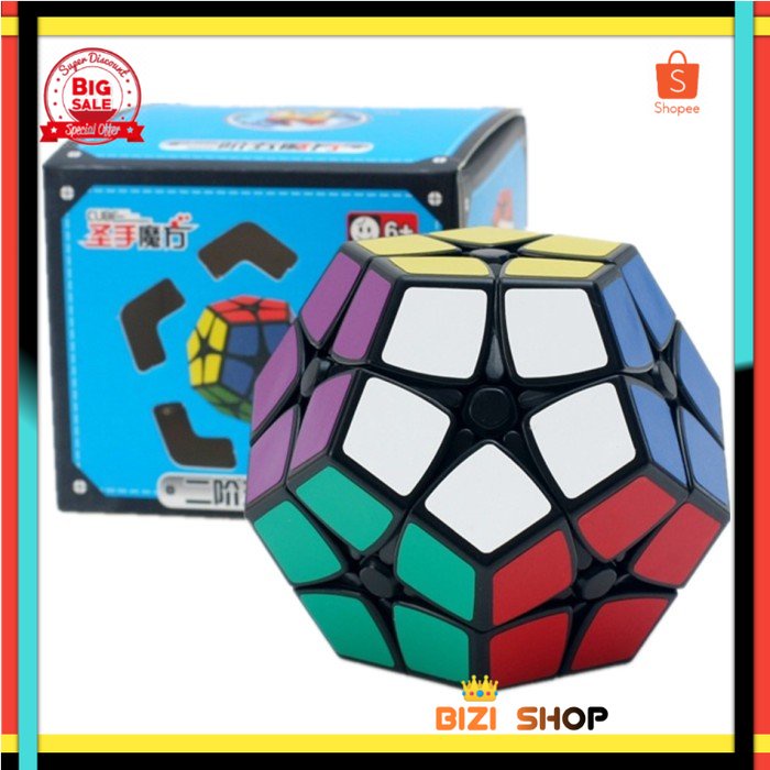Puzzle Rubik Shengshou 2x2 Kilominx MEGAMINX segi5 Cubik Asah otak IQ